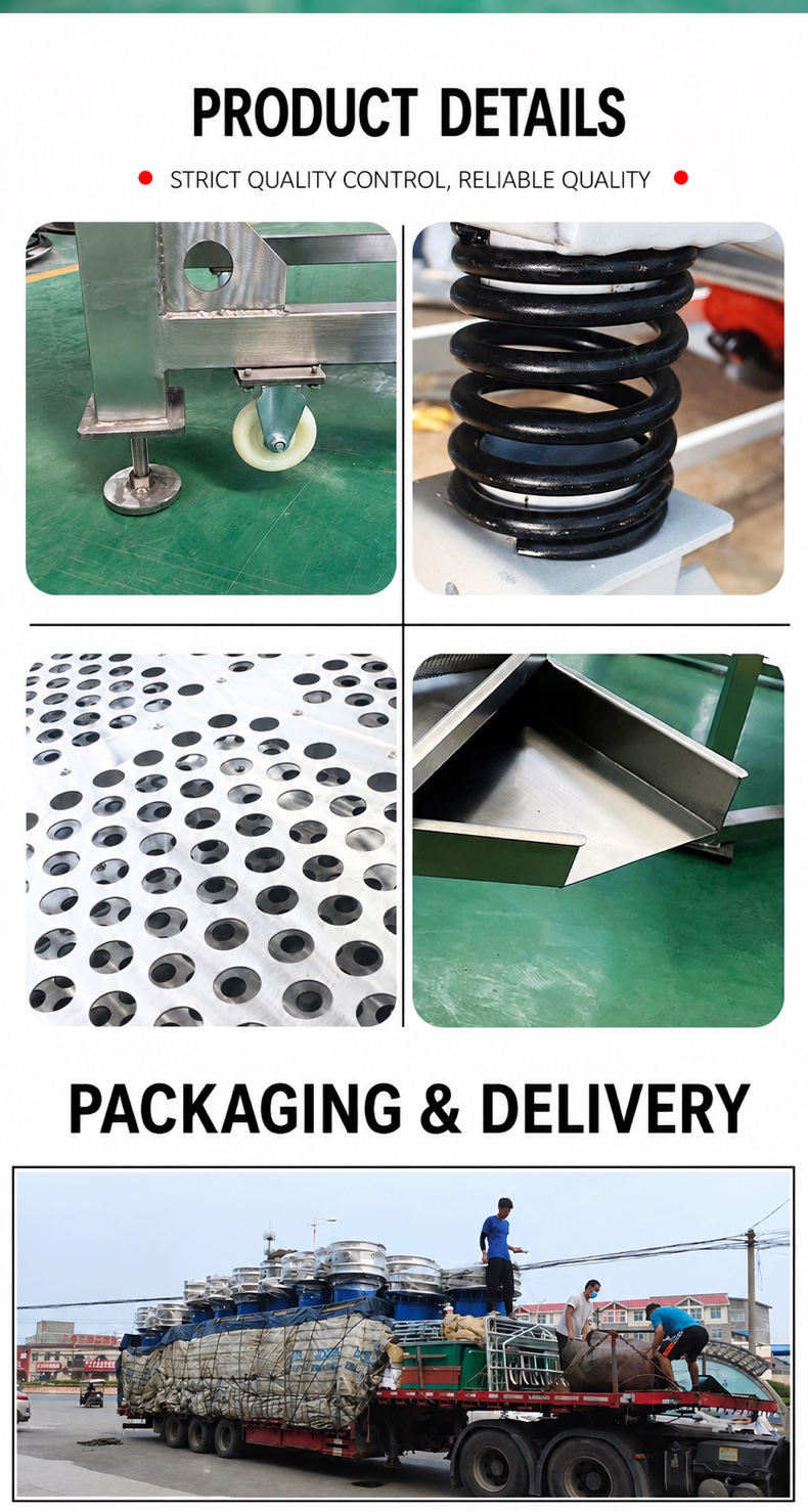 Carbon Steel Linear Vibrating Screen — 5