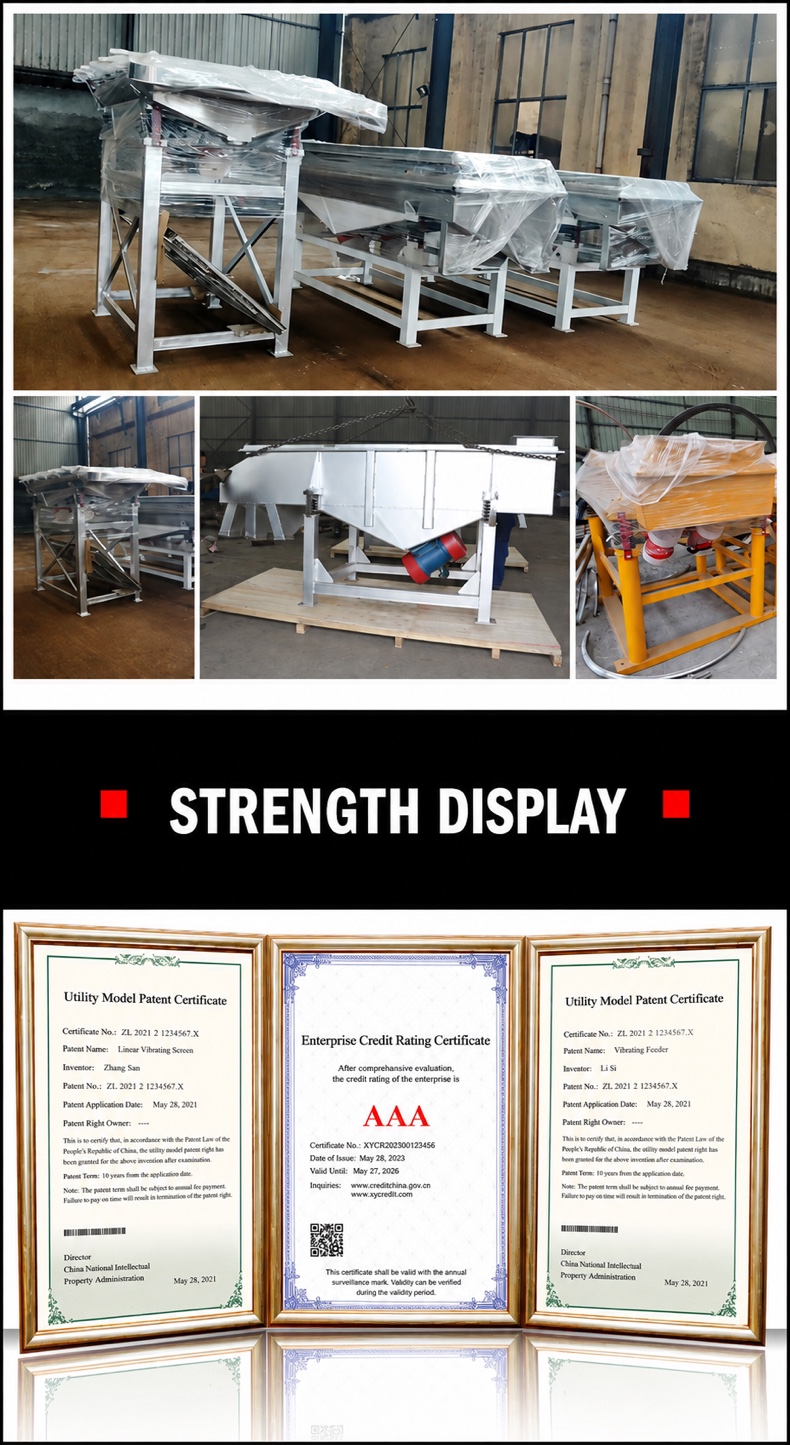 Carbon Steel Linear Vibrating Screen — 6